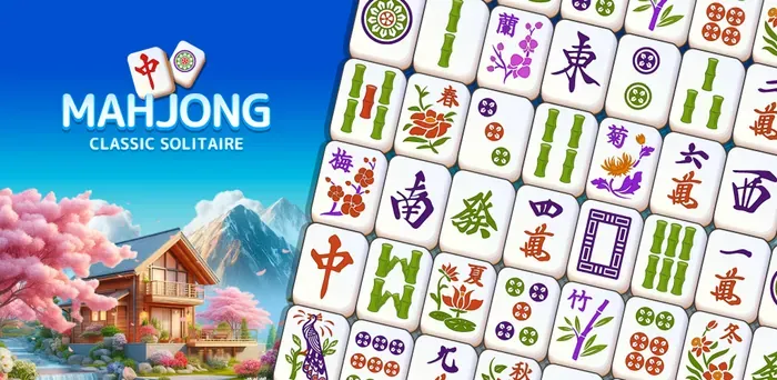 Mahjong Classic Solitaire scenic